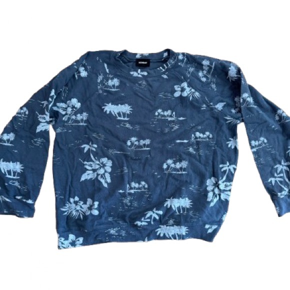 Monrow size S Hawaiian sweatshirt - Picture 3 of 7